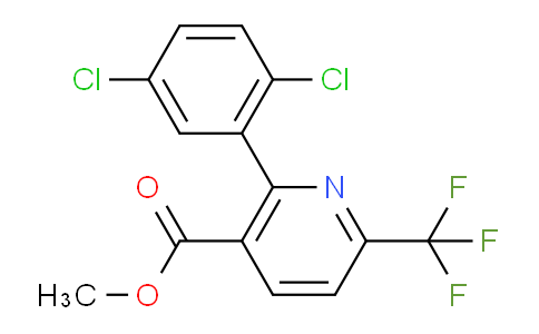 AM66677 | 1361809-94-0 | Methyl 2-(2,5-dichlorophenyl)-6-(trifluoromethyl)nicotinate