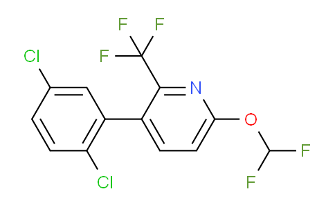 AM66678 | 1361803-26-0 | 3-(2,5-Dichlorophenyl)-6-(difluoromethoxy)-2-(trifluoromethyl)pyridine