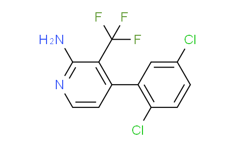 2-Amino-4-(2,5-dichlorophenyl)-3-(trifluoromethyl)pyridine