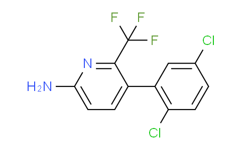 6-Amino-3-(2,5-dichlorophenyl)-2-(trifluoromethyl)pyridine