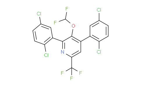 AM66694 | 1361729-94-3 | 2,4-Bis(2,5-dichlorophenyl)-3-(difluoromethoxy)-6-(trifluoromethyl)pyridine