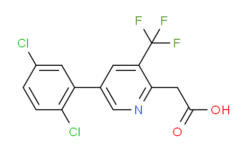 AM66717 | 1361679-57-3 | 5-(2,5-Dichlorophenyl)-3-(trifluoromethyl)pyridine-2-acetic acid