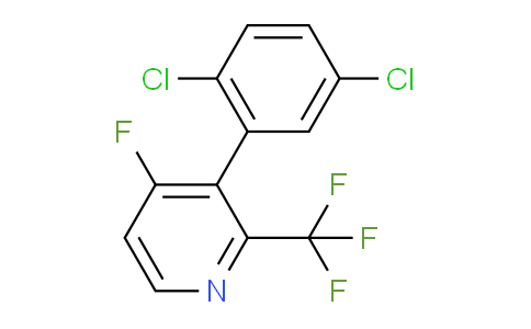 AM66719 | 1361862-67-0 | 3-(2,5-Dichlorophenyl)-4-fluoro-2-(trifluoromethyl)pyridine