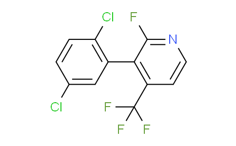 AM66730 | 1361681-04-0 | 3-(2,5-Dichlorophenyl)-2-fluoro-4-(trifluoromethyl)pyridine