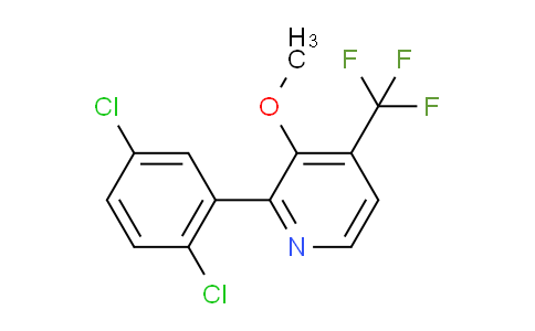 2-(2,5-Dichlorophenyl)-3-methoxy-4-(trifluoromethyl)pyridine
