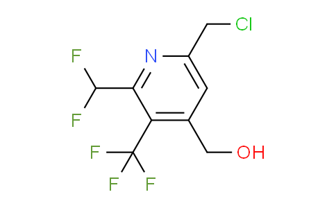 AM66788 | 1361691-30-6 | 6-(Chloromethyl)-2-(difluoromethyl)-3-(trifluoromethyl)pyridine-4-methanol