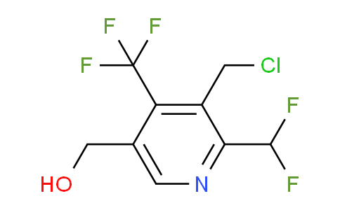 AM66791 | 1361774-05-1 | 3-(Chloromethyl)-2-(difluoromethyl)-4-(trifluoromethyl)pyridine-5-methanol