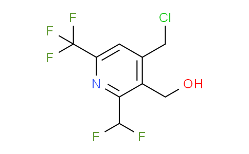 4-(Chloromethyl)-2-(difluoromethyl)-6-(trifluoromethyl)pyridine-3-methanol