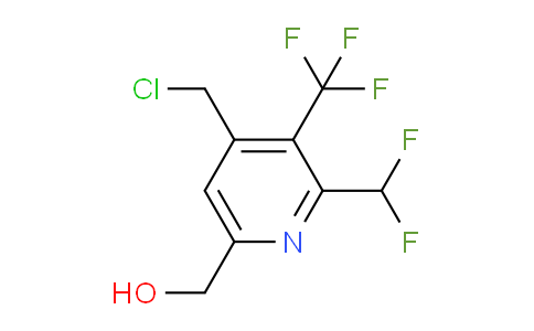 AM66807 | 1361746-52-2 | 4-(Chloromethyl)-2-(difluoromethyl)-3-(trifluoromethyl)pyridine-6-methanol