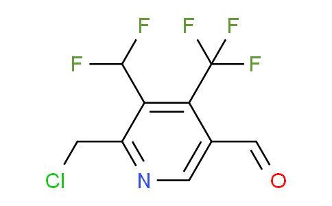 AM66818 | 1361498-60-3 | 2-(Chloromethyl)-3-(difluoromethyl)-4-(trifluoromethyl)pyridine-5-carboxaldehyde