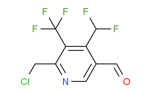 AM66820 | 1361783-89-2 | 2-(Chloromethyl)-4-(difluoromethyl)-3-(trifluoromethyl)pyridine-5-carboxaldehyde
