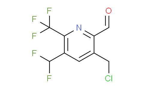 AM66821 | 1361490-57-4 | 3-(Chloromethyl)-5-(difluoromethyl)-6-(trifluoromethyl)pyridine-2-carboxaldehyde