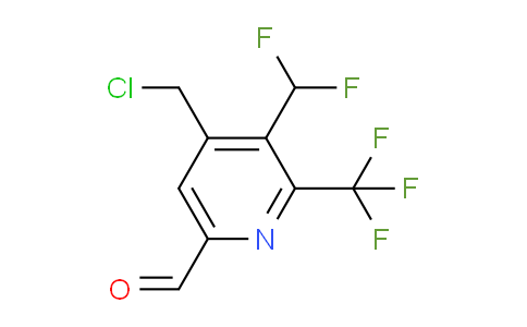 AM66822 | 1361691-96-4 | 4-(Chloromethyl)-3-(difluoromethyl)-2-(trifluoromethyl)pyridine-6-carboxaldehyde