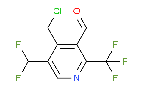 AM66825 | 1361746-68-0 | 4-(Chloromethyl)-5-(difluoromethyl)-2-(trifluoromethyl)pyridine-3-carboxaldehyde