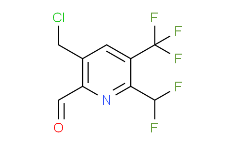 AM66827 | 1361490-62-1 | 5-(Chloromethyl)-2-(difluoromethyl)-3-(trifluoromethyl)pyridine-6-carboxaldehyde