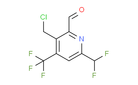 AM66829 | 1361865-09-9 | 3-(Chloromethyl)-6-(difluoromethyl)-4-(trifluoromethyl)pyridine-2-carboxaldehyde