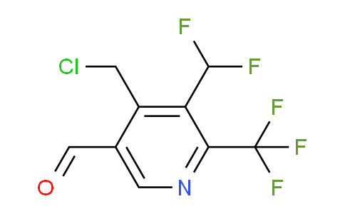 AM66830 | 1361729-17-0 | 4-(Chloromethyl)-3-(difluoromethyl)-2-(trifluoromethyl)pyridine-5-carboxaldehyde