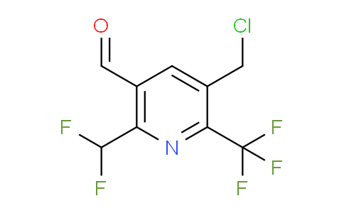 AM66838 | 1361839-70-4 | 3-(Chloromethyl)-6-(difluoromethyl)-2-(trifluoromethyl)pyridine-5-carboxaldehyde