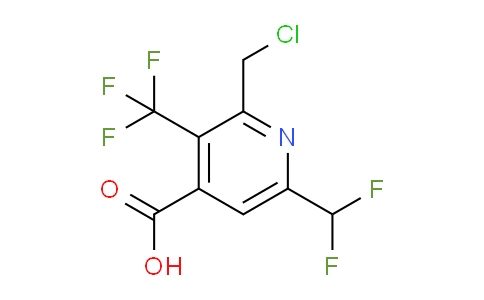 AM66839 | 1361729-31-8 | 2-(Chloromethyl)-6-(difluoromethyl)-3-(trifluoromethyl)pyridine-4-carboxylic acid