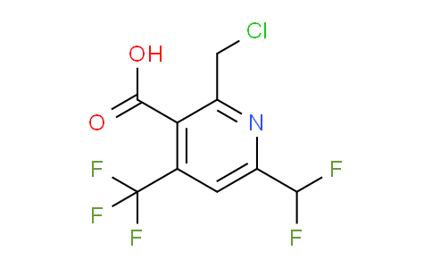 AM66840 | 1361767-74-9 | 2-(Chloromethyl)-6-(difluoromethyl)-4-(trifluoromethyl)pyridine-3-carboxylic acid