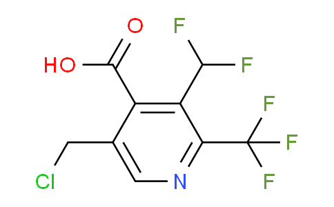 AM66854 | 1361778-31-5 | 5-(Chloromethyl)-3-(difluoromethyl)-2-(trifluoromethyl)pyridine-4-carboxylic acid