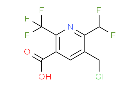 AM66862 | 1361729-36-3 | 3-(Chloromethyl)-2-(difluoromethyl)-6-(trifluoromethyl)pyridine-5-carboxylic acid