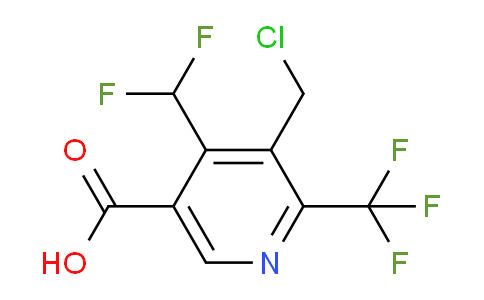 AM66864 | 1361820-87-2 | 3-(Chloromethyl)-4-(difluoromethyl)-2-(trifluoromethyl)pyridine-5-carboxylic acid