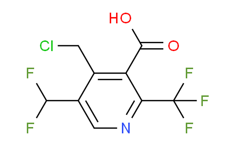 AM66865 | 1361685-11-1 | 4-(Chloromethyl)-5-(difluoromethyl)-2-(trifluoromethyl)pyridine-3-carboxylic acid