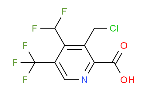 AM66866 | 1361912-98-2 | 3-(Chloromethyl)-4-(difluoromethyl)-5-(trifluoromethyl)pyridine-2-carboxylic acid
