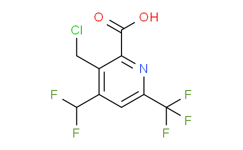 AM66868 | 1361879-01-7 | 3-(Chloromethyl)-4-(difluoromethyl)-6-(trifluoromethyl)pyridine-2-carboxylic acid