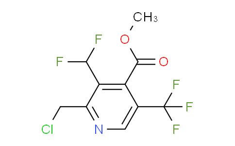 AM66870 | 1361879-15-3 | Methyl 2-(chloromethyl)-3-(difluoromethyl)-5-(trifluoromethyl)pyridine-4-carboxylate