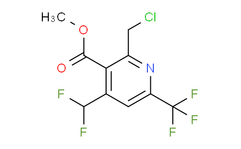 AM66877 | 1361913-24-7 | Methyl 2-(chloromethyl)-4-(difluoromethyl)-6-(trifluoromethyl)pyridine-3-carboxylate