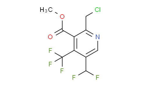 AM66881 | 1361685-35-9 | Methyl 2-(chloromethyl)-5-(difluoromethyl)-4-(trifluoromethyl)pyridine-3-carboxylate