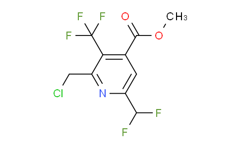 AM66885 | 1361729-60-3 | Methyl 2-(chloromethyl)-6-(difluoromethyl)-3-(trifluoromethyl)pyridine-4-carboxylate