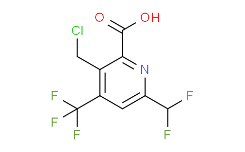 AM66886 | 1361797-73-0 | 3-(Chloromethyl)-6-(difluoromethyl)-4-(trifluoromethyl)pyridine-2-carboxylic acid