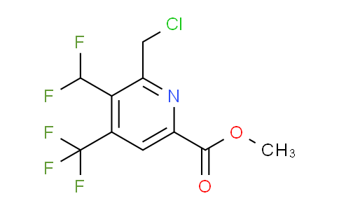 AM66887 | 1361893-65-3 | Methyl 2-(chloromethyl)-3-(difluoromethyl)-4-(trifluoromethyl)pyridine-6-carboxylate