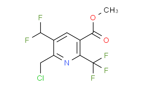 AM66889 | 1361806-50-9 | Methyl 2-(chloromethyl)-3-(difluoromethyl)-6-(trifluoromethyl)pyridine-5-carboxylate
