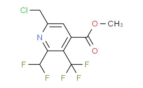 AM66891 | 1361865-86-2 | Methyl 6-(chloromethyl)-2-(difluoromethyl)-3-(trifluoromethyl)pyridine-4-carboxylate