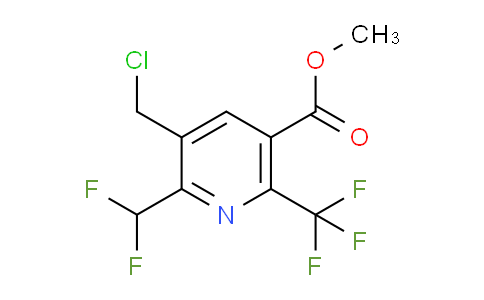 AM66894 | 1361685-41-7 | Methyl 3-(chloromethyl)-2-(difluoromethyl)-6-(trifluoromethyl)pyridine-5-carboxylate