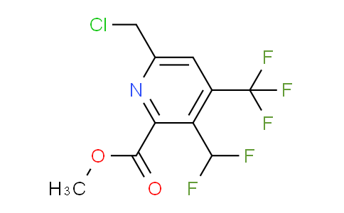AM66898 | 1361879-19-7 | Methyl 6-(chloromethyl)-3-(difluoromethyl)-4-(trifluoromethyl)pyridine-2-carboxylate