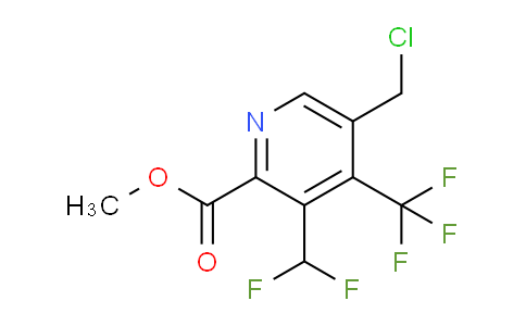 AM66901 | 1361685-52-0 | Methyl 5-(chloromethyl)-3-(difluoromethyl)-4-(trifluoromethyl)pyridine-2-carboxylate