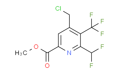 AM66903 | 1361894-02-1 | Methyl 4-(chloromethyl)-2-(difluoromethyl)-3-(trifluoromethyl)pyridine-6-carboxylate