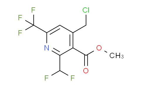 AM66904 | 1361685-57-5 | Methyl 4-(chloromethyl)-2-(difluoromethyl)-6-(trifluoromethyl)pyridine-3-carboxylate