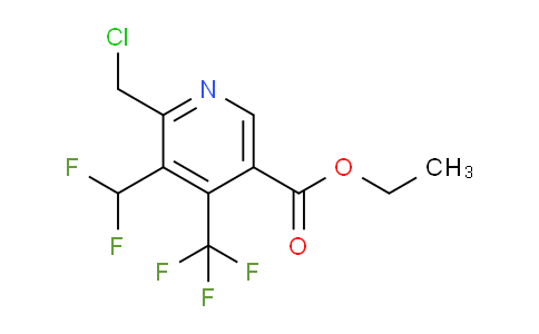 AM66911 | 1361729-84-1 | Ethyl 2-(chloromethyl)-3-(difluoromethyl)-4-(trifluoromethyl)pyridine-5-carboxylate