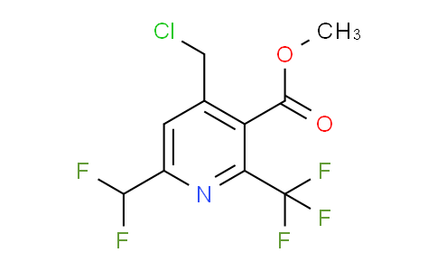 AM66927 | 1361729-76-1 | Methyl 4-(chloromethyl)-6-(difluoromethyl)-2-(trifluoromethyl)pyridine-3-carboxylate