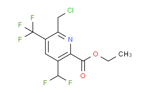 AM66929 | 1361850-56-7 | Ethyl 2-(chloromethyl)-5-(difluoromethyl)-3-(trifluoromethyl)pyridine-6-carboxylate