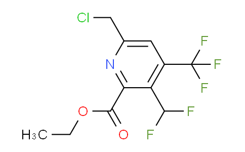 AM66932 | 1361685-79-1 | Ethyl 6-(chloromethyl)-3-(difluoromethyl)-4-(trifluoromethyl)pyridine-2-carboxylate