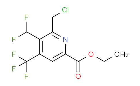 AM66936 | 1361878-10-5 | Ethyl 2-(chloromethyl)-3-(difluoromethyl)-4-(trifluoromethyl)pyridine-6-carboxylate