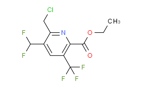 AM66939 | 1361821-41-1 | Ethyl 2-(chloromethyl)-3-(difluoromethyl)-5-(trifluoromethyl)pyridine-6-carboxylate