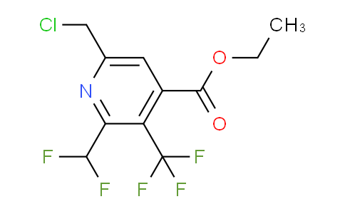 AM66940 | 1361778-78-0 | Ethyl 6-(chloromethyl)-2-(difluoromethyl)-3-(trifluoromethyl)pyridine-4-carboxylate